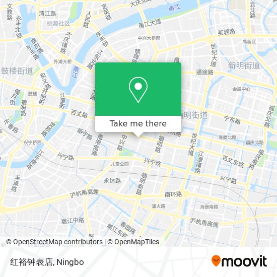 红裕钟表店 map