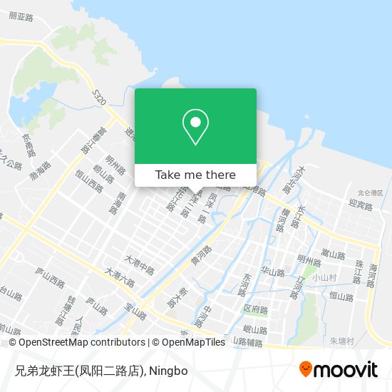 兄弟龙虾王(凤阳二路店) map