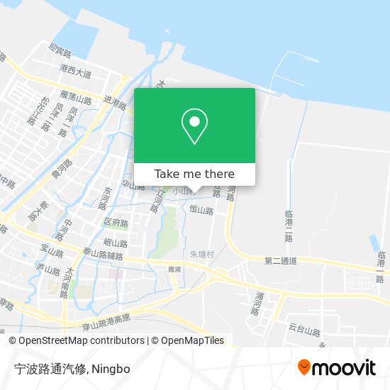 宁波路通汽修 map