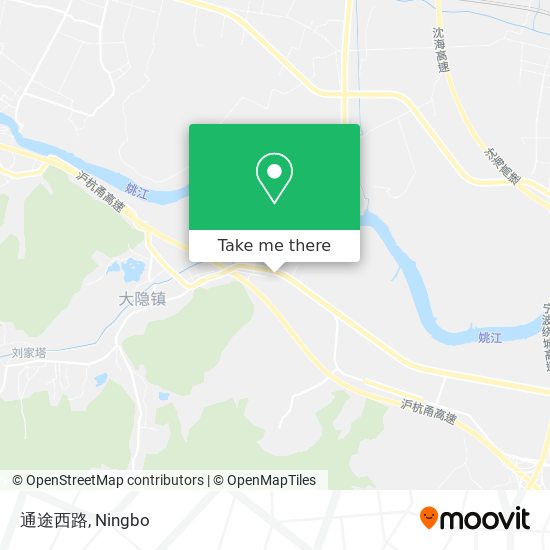 通途西路 map
