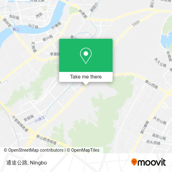 通途公路 map
