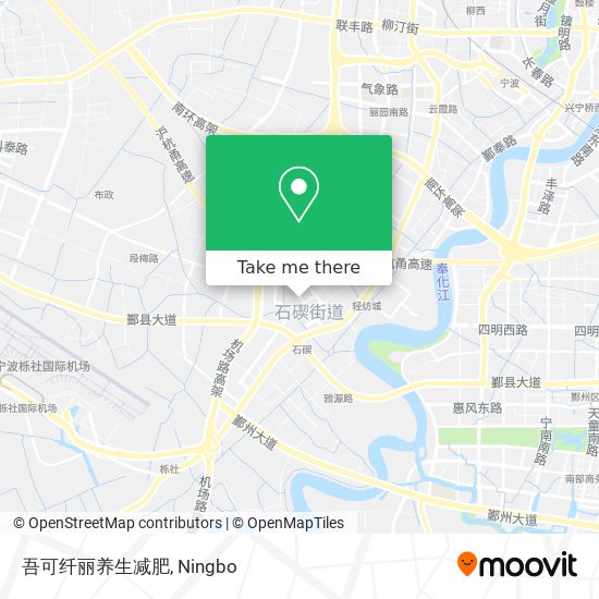 吾可纤丽养生减肥 map