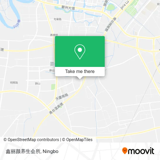鑫丽颜养生会所 map