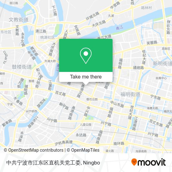 中共宁波市江东区直机关党工委 map