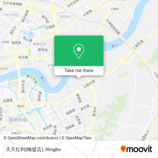 天天红利(梅墟店) map