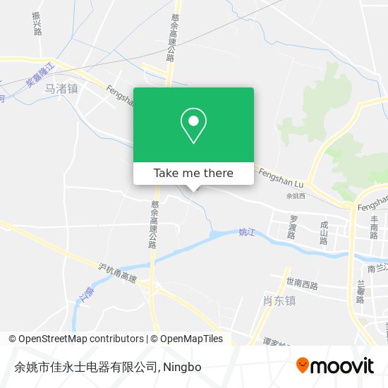 余姚市佳永士电器有限公司 map