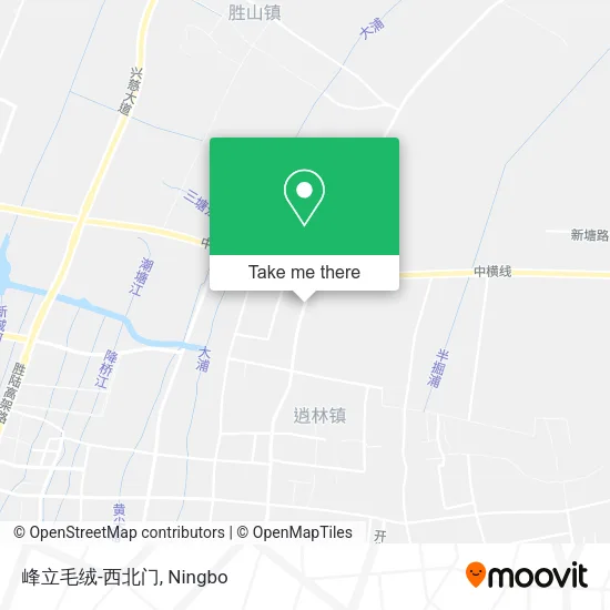 峰立毛绒-西北门 map