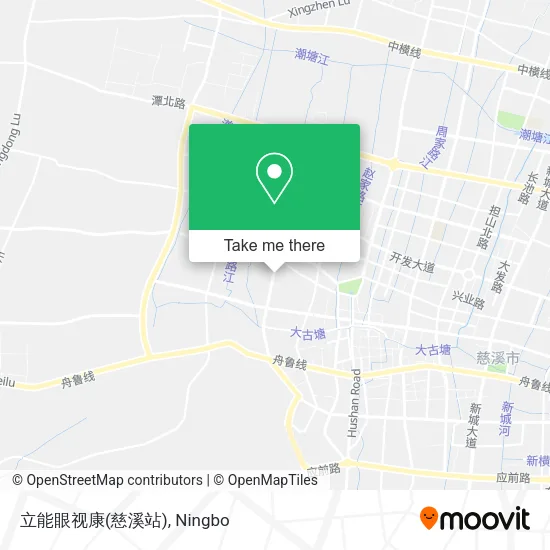 立能眼视康(慈溪站) map