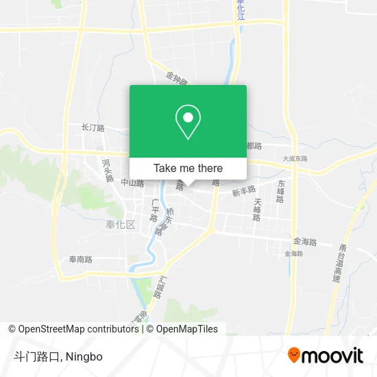 斗门路口 map
