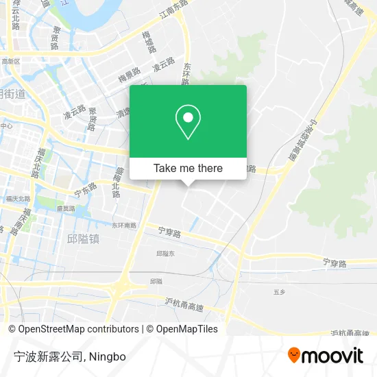 宁波新露公司 map