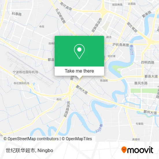 世纪联华超市 map