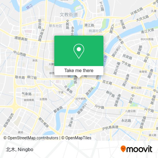 北木 map