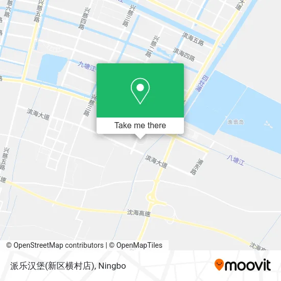 派乐汉堡(新区横村店) map