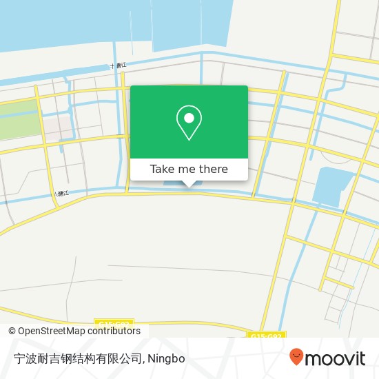 宁波耐吉钢结构有限公司 map