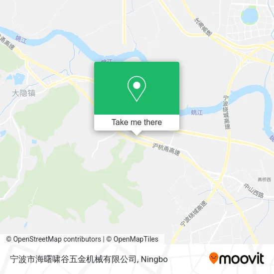 宁波市海曙啸谷五金机械有限公司 map
