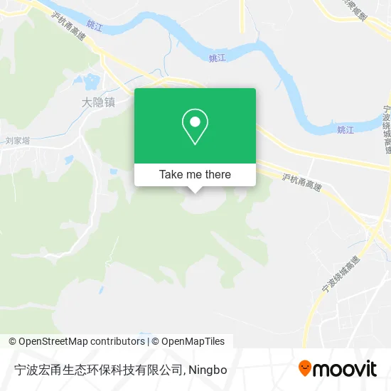 宁波宏甬生态环保科技有限公司 map