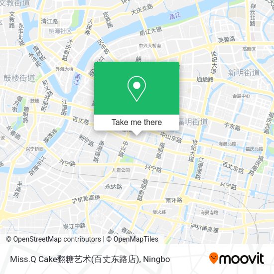 Miss.Q Cake翻糖艺术(百丈东路店) map