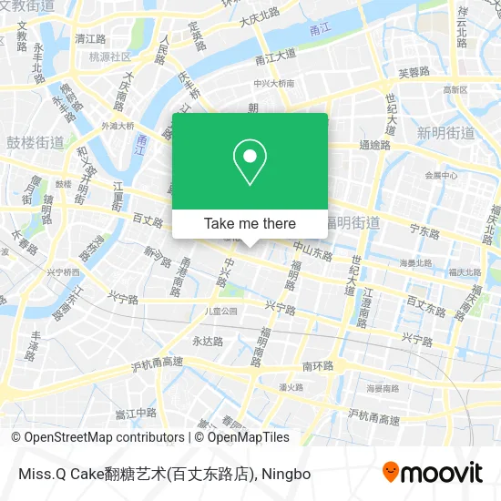 Miss.Q Cake翻糖艺术(百丈东路店) map