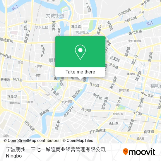 宁波明州一三七一城隍商业经营管理有限公司 map