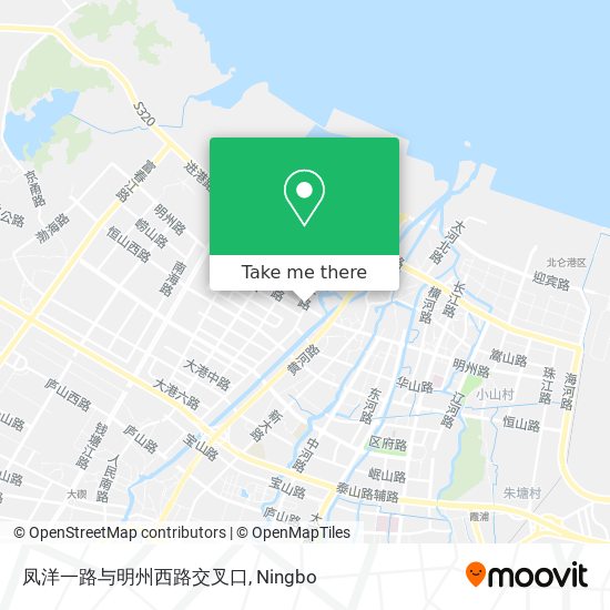 凤洋一路与明州西路交叉口 map