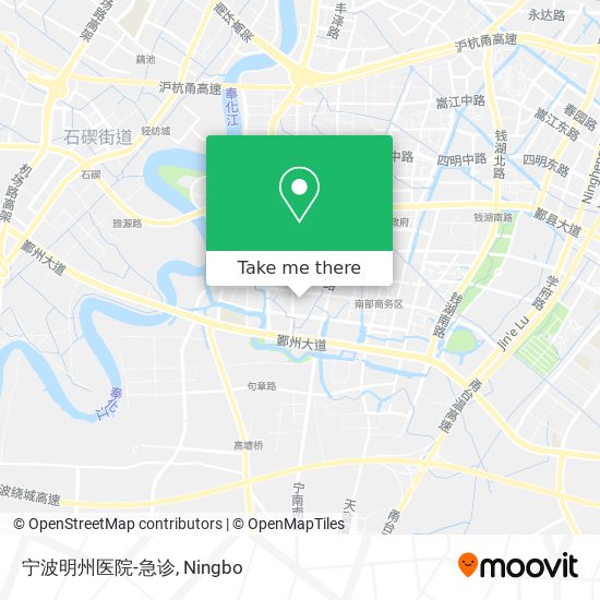 宁波明州医院-急诊 map