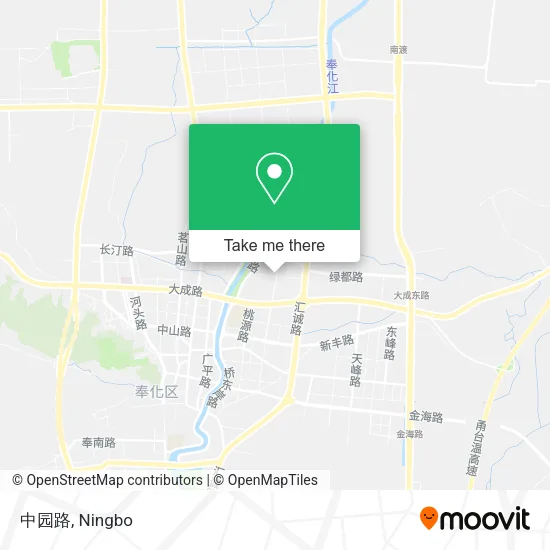 中园路 map
