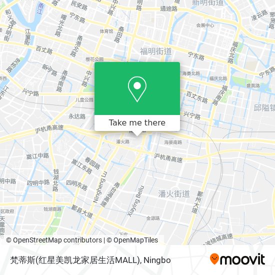 梵蒂斯(红星美凯龙家居生活MALL) map
