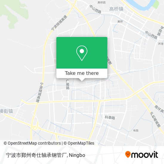 宁波市鄞州奇仕轴承钢管厂 map