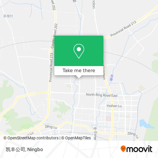 凯丰公司 map