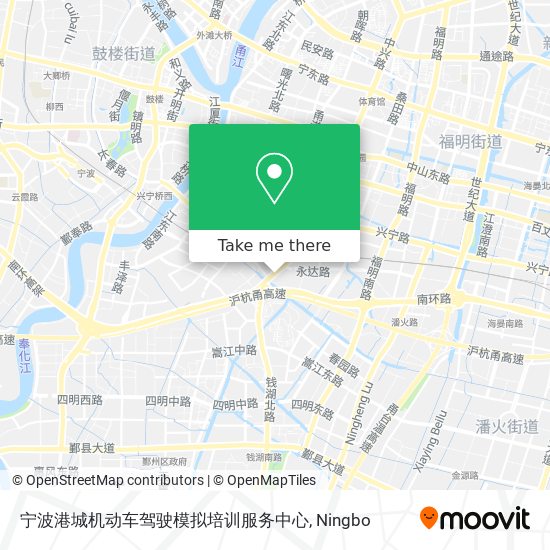 宁波港城机动车驾驶模拟培训服务中心 map