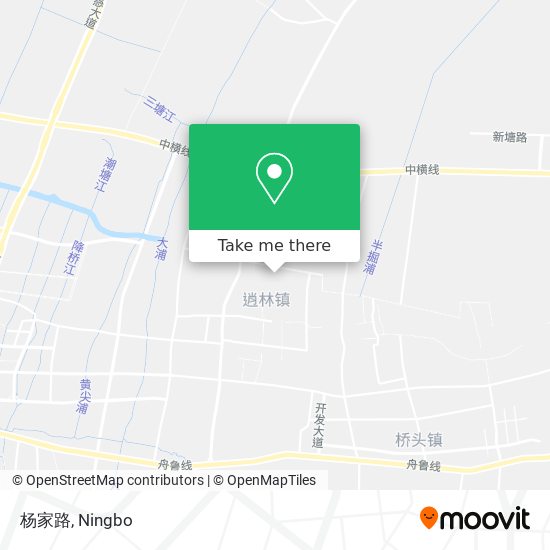 杨家路 map