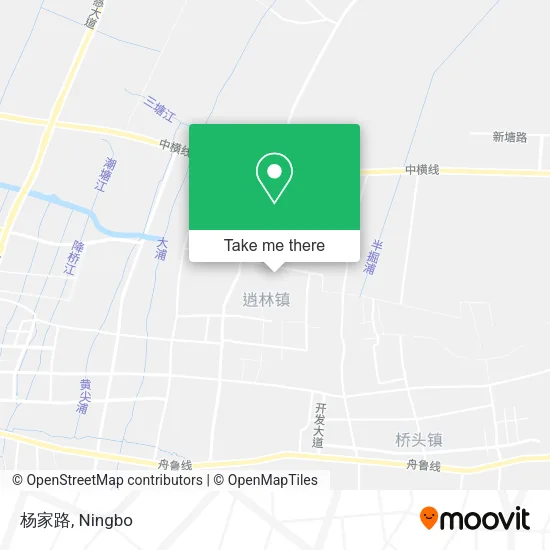 杨家路 map