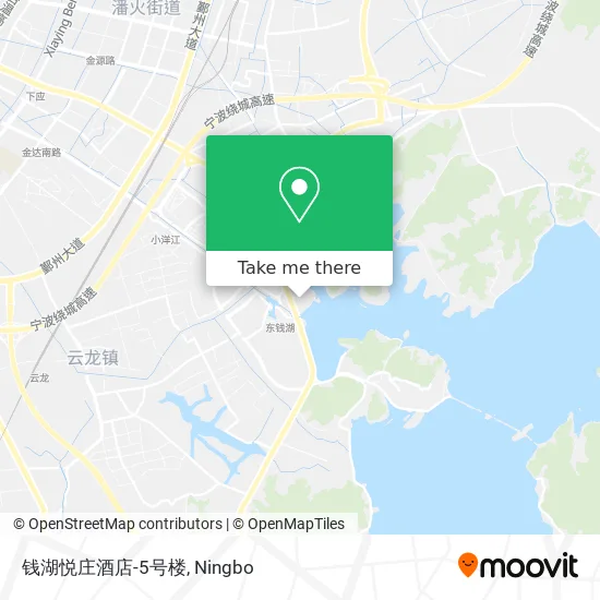 钱湖悦庄酒店-5号楼 map