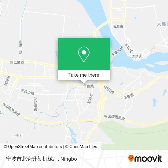 宁波市北仑升染机械厂 map