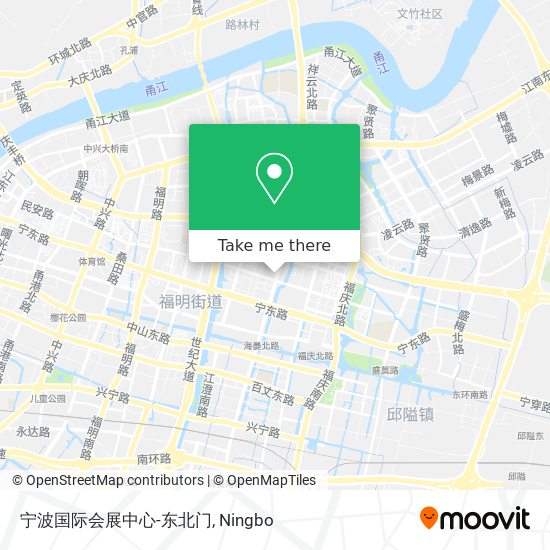 宁波国际会展中心-东北门 map