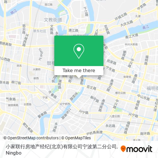 小家联行房地产经纪(北京)有限公司宁波第二分公司 map