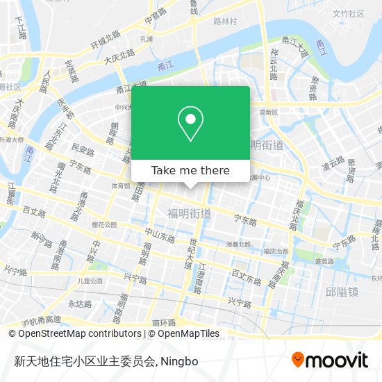 新天地住宅小区业主委员会 map
