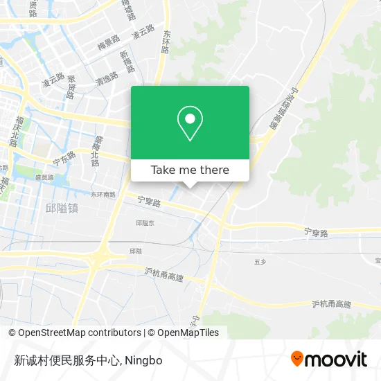 新诚村便民服务中心 map