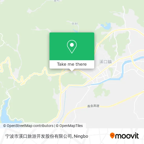 宁波市溪口旅游开发股份有限公司 map