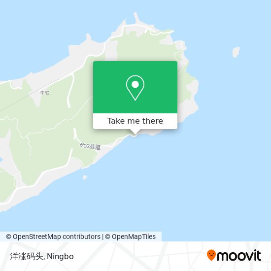 洋涨码头 map