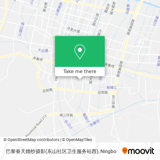 巴黎春天婚纱摄影(东山社区卫生服务站西) map