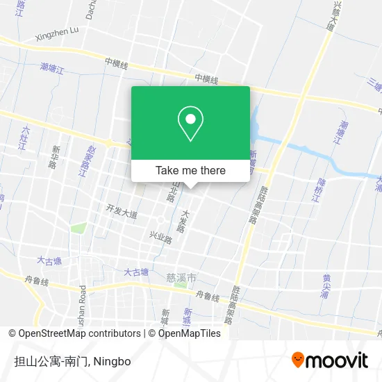 担山公寓-南门 map