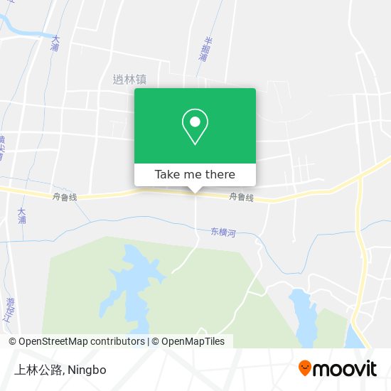 上林公路 map