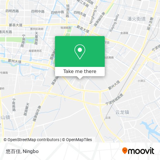 悠百佳 map