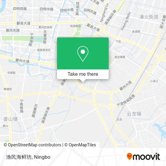 渔民海鲜坊 map