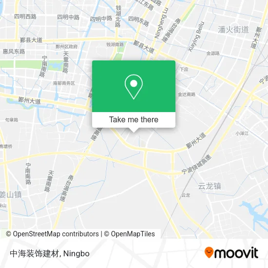 中海装饰建材 map
