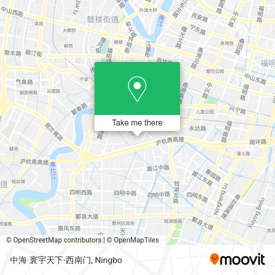 中海·寰宇天下-西南门 map