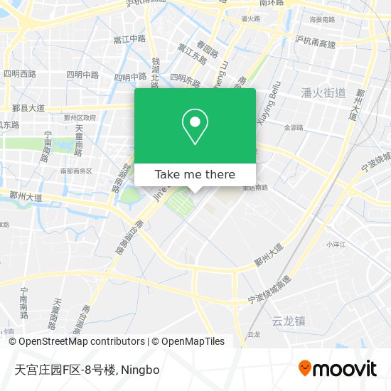 天宫庄园F区-8号楼 map