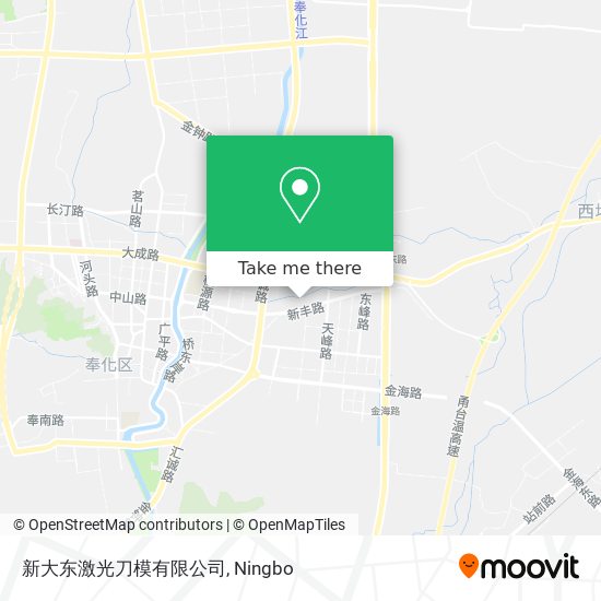 新大东激光刀模有限公司 map