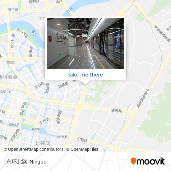 东环北路 map
